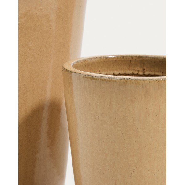 Keraamilised lillepotid komplektis 3 tk ø 47 cm Rotja - Kave Home-image-3