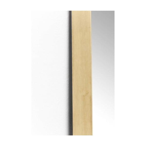 Zrcadlo s rámem v mosazné barvě Kare Design Rectangular, 200 x 70 cm-image-3