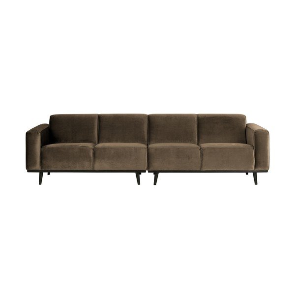 Pruun sametne diivan , 280 cm Statement - WOOOD-image-1