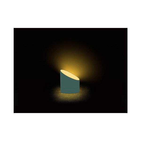 Zelený budík s LED displejem Gingko Edge-image-2