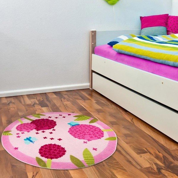Laste vaip Poola roosa, ⌀ 133 cm - Conceptum Hypnose-image-2
