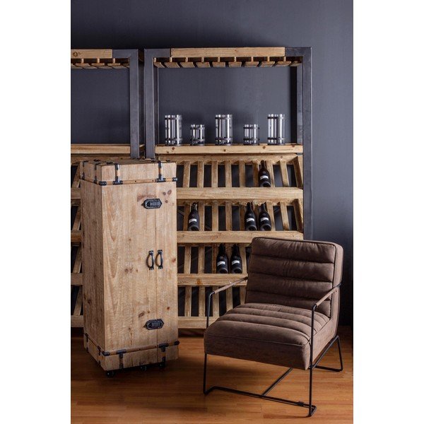 Pruun kunstnahast tugitool Brianna - Bizzotto-image-1