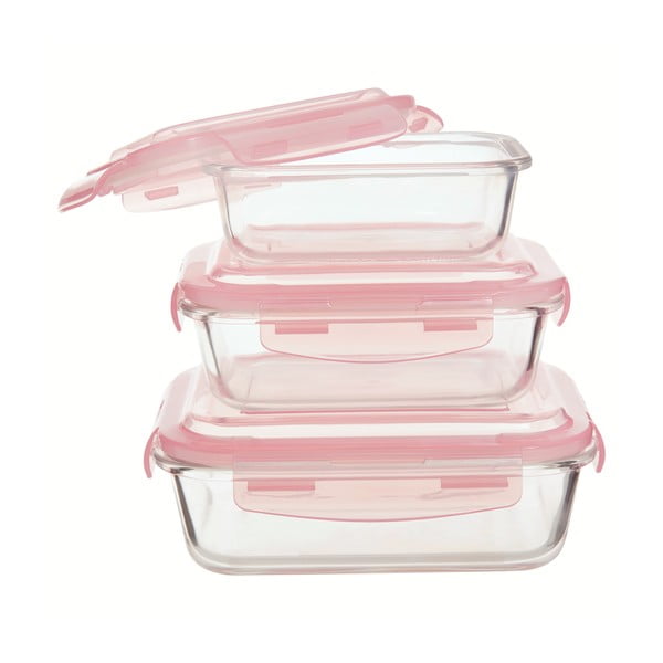 Klaasist toidukarbid 3 tk Freska - Premier Housewares-image-1