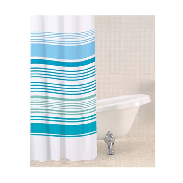 Sprchový závěs Aqua Stripe, 180x180 cm
