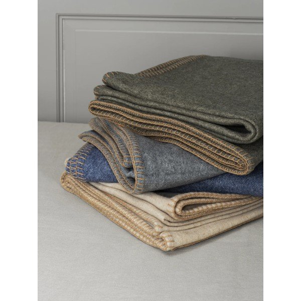 Beež villane tekk 145x200 cm Ahwi - Blomus-image-3