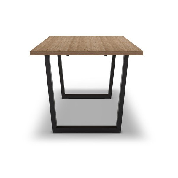 Tammeplaadiga söögilaud 100x180 cm Francesca - Marckeric-image-3