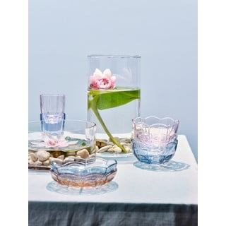 helesinised klaasist taldrikud 2 tk ø 16 cm komplektis Lily - Holmegaard