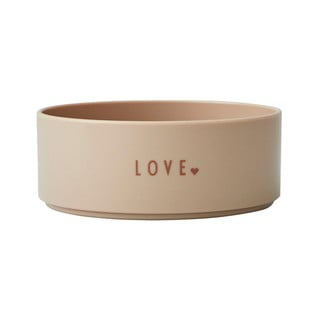 Beež lastekauss Mini , ø 11 cm Love - Design Letters