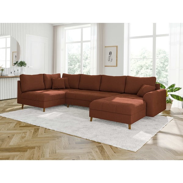 Tellisevärvi velvetist nurgadiivan (parem nurk) Ariella – Ropez-image-3