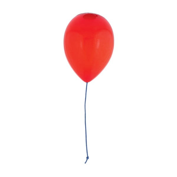 Červené stropní svítidlo Balon II