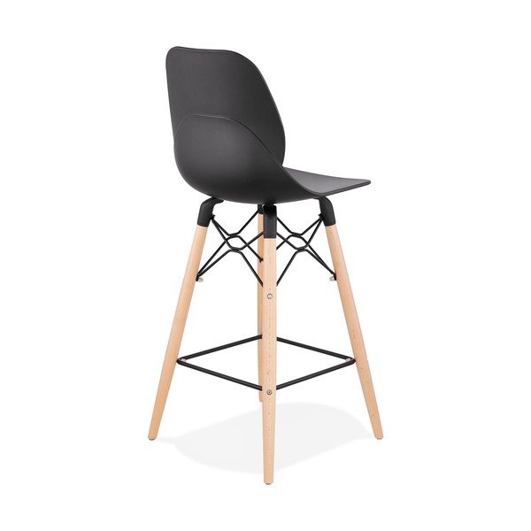 Černá barová židle Kokoon Marcel Mini, výška sedu 68 cm-image-3