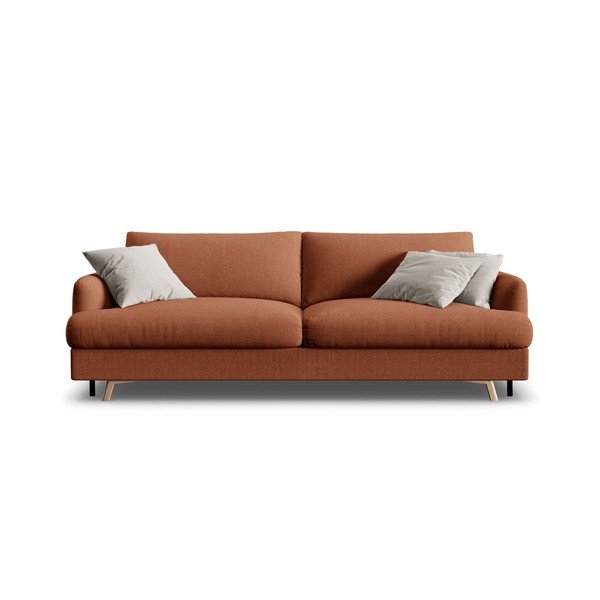 Diivanvoodi/panipaigaga terrakota värvi 233 cm Naomi - Micadoni-image-1