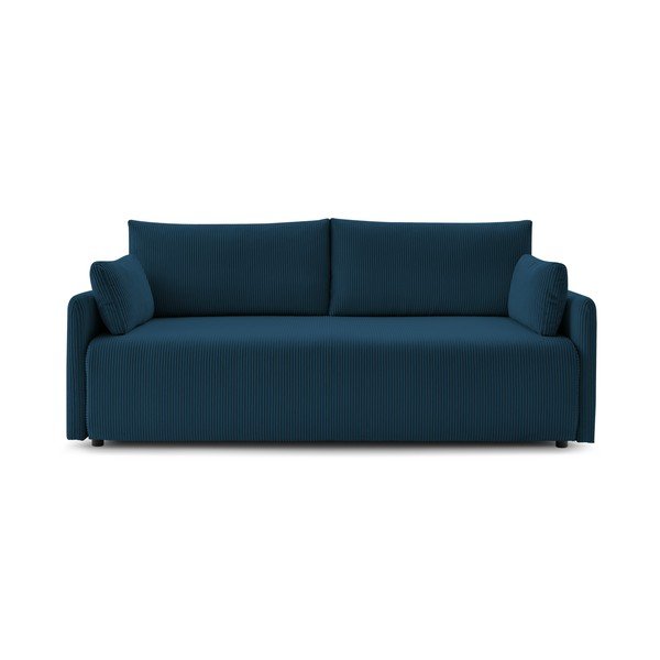 Tumesinine velvetist diivanvoodi 211 cm Marcel - Bobochic Paris