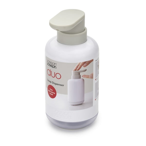 Valge plastist seebidosaator 300 ml Duo - Joseph Joseph-image-2