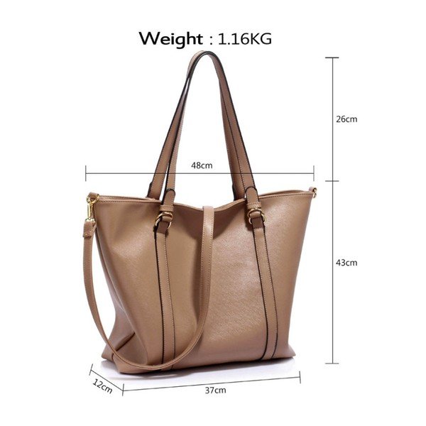 Kabelka L&S Fiona Taupe-image-1