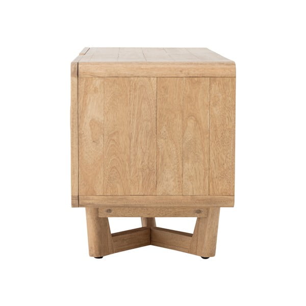 Kummipuidust naturaalset värvi 120x55x45 cm kapp 120x55x45 cm Serrone - Bloomingville-image-4