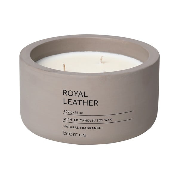 Lõhnastatud sojaküünal 25 h Fraga: Royal Leather – Blomus