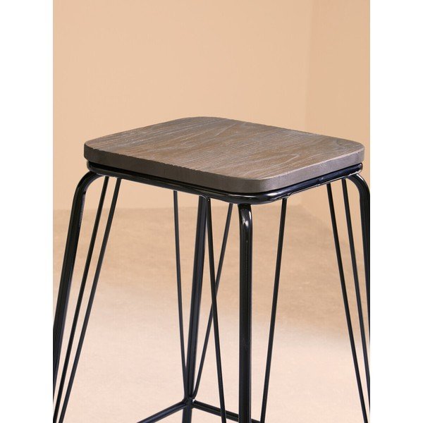 Must/pruun jalakapuust tool District - Premier Housewares-image-4