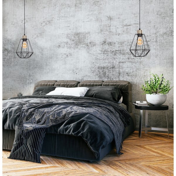 Must metallist rippvalgusti ø 19 cm Primo - Candellux Lighting-image-1