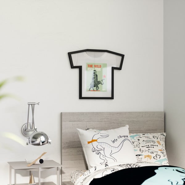 Must plastikust seinaraam 50x54,5 cm T-Frame - Umbra-image-2