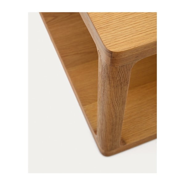 Tammedekooriga diivanilaud 65x140 cm Maymai - Kave Home-image-4