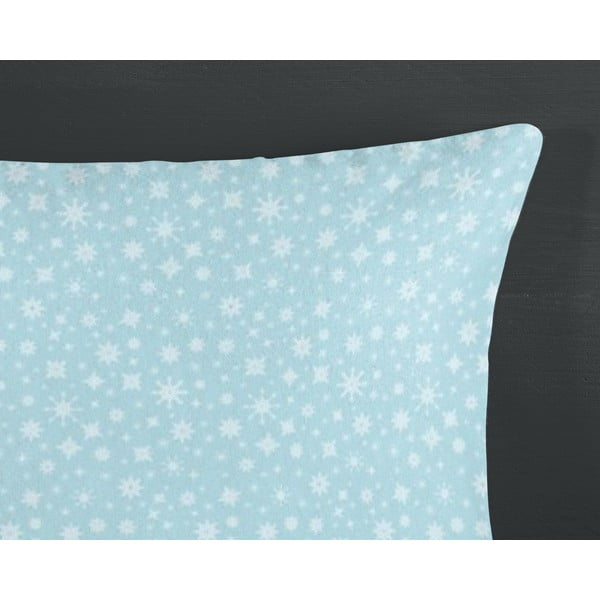 Sinine flanell voodipesu üheinimesevoodile 140x200 cm Seppo - HIP-image-3