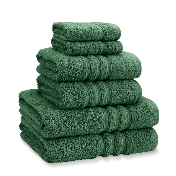 Tumerohelised froteerätikud 6tk komplektis Zero Twist - Catherine Lansfield