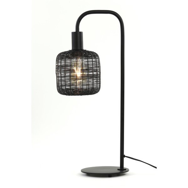 Must laualamp (kõrgus 58 cm) Lekang - Light & Living-image-1