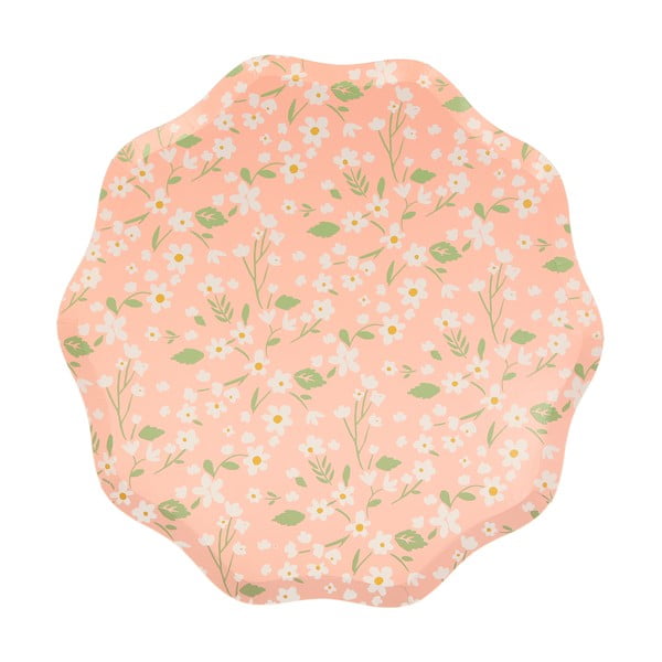 Ühekordsed paberist lauamatid 12 tk komplektis Ditsy - Meri Meri-image-3