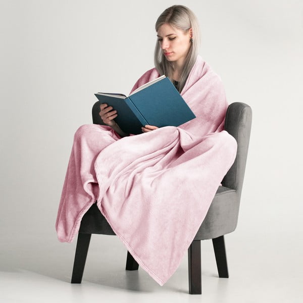 Heleroosa mikrokiudtekk , 200 x 220 cm Mic - DecoKing-image-1