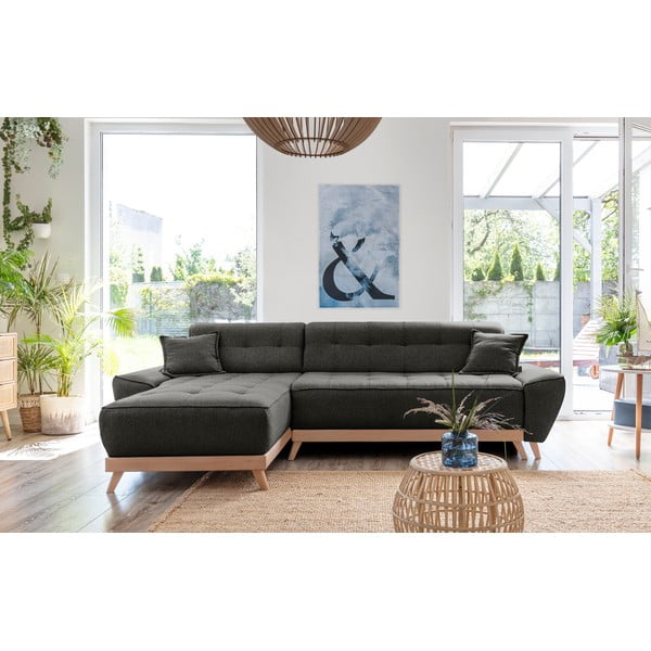 Tumehall diivanvoodi muutuv nurgas diivan Dazzling Daisy - Miuform-image-1