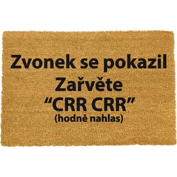 Looduslik kookosmatt Crr!, 40 x 60 cm Crr Crr - Artsy Doormats