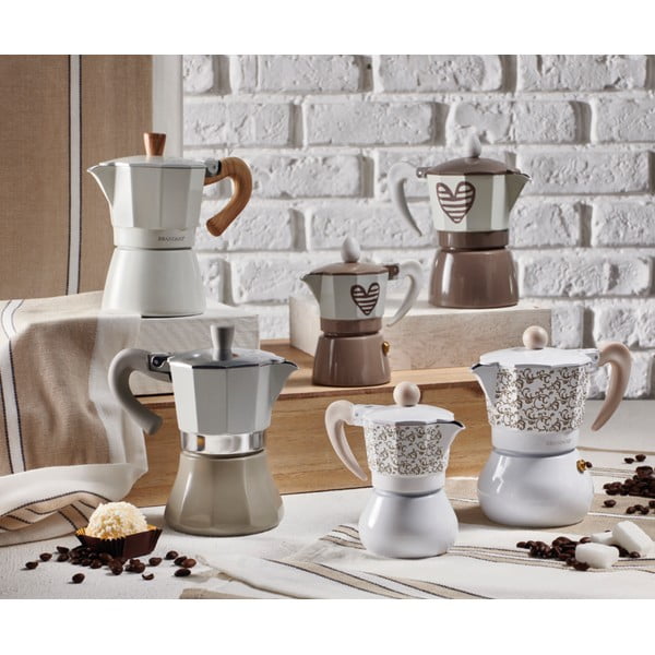 Hall moka teekann 3 tassi jaoks Hearbeat Dove - Brandani-image-1