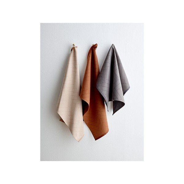 Puuvillased lapid 3 komplektis Tiles - Södahl-image-2