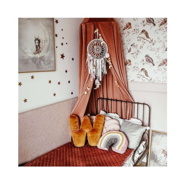 Tepitud beebivoodi 160x100 cm Posh Velvet - Yellow Tipi-image-4