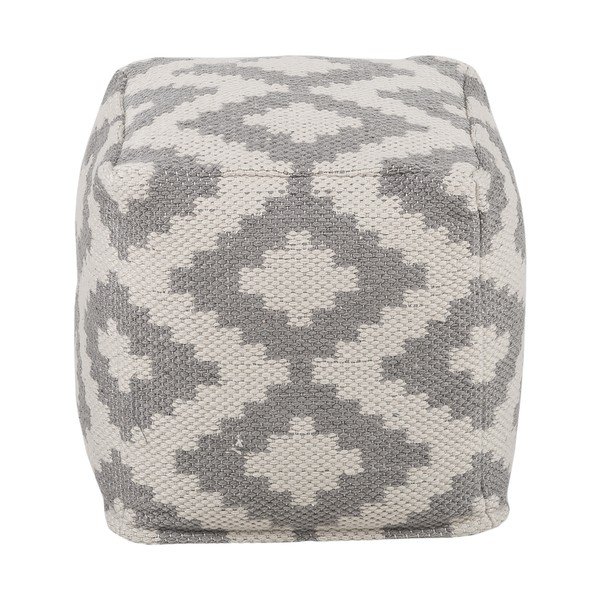 Hall ja beež pouf Kalaidu Napua - Westwing Collection-image-3