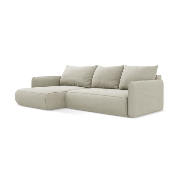 Kreemikas diivanvoodi koos hoiunurgaga (vasakpoolne nurk) Nanea - Makamii-image-3