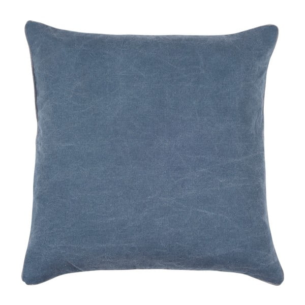 Modrý polštář Walra Lunt, 45 x 45 cm