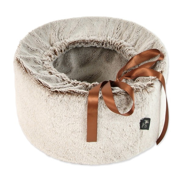 Helepruun kassivoodi ø 40 cm Magic Cat - Plaček Pet Products
