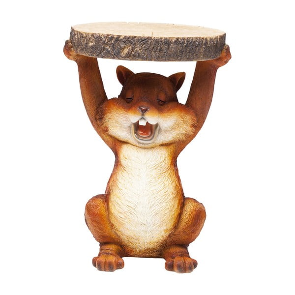 Designový odkládací stolek Kare Design Animal Mini Squirrel, ø 25 cm