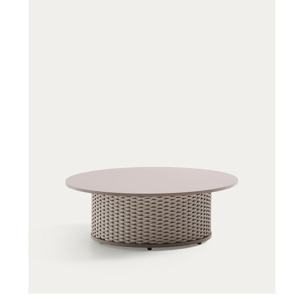 Metallist ümmargune aiakohvilaud ø 99 cm Sedalis - Kave Home