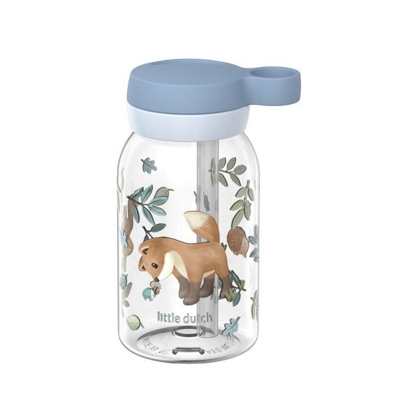 Helesinine plastmassist lutipudel 450 ml Forest Friends - Mepal
