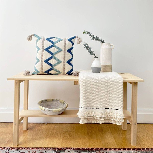 Padjapüür linase seguga Tass, 43 x 43 cm Bethany - Joynodes-image-1