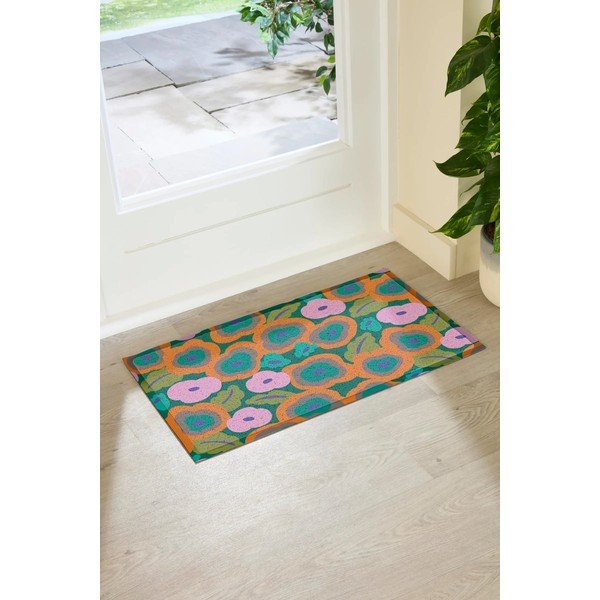 Matt taaskasutatud plastist 40x70 cm Elizabeth Olwen - Artsy Doormats-image-1