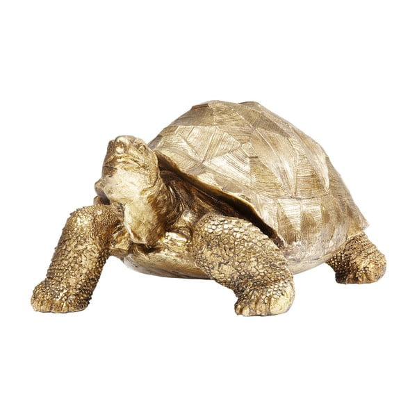 Dekoratiivne kuldne kilpkonnafiguur Turtle - Kare Design