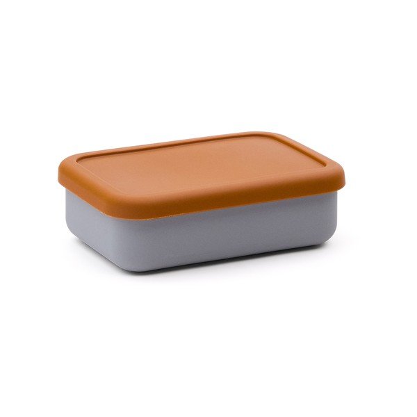 Sinine/oranž silikoonist laste suupistekarp Lili - Kave Home-image-3