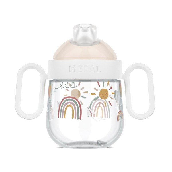 Beež plastmassist laste kruus 200 ml Sunshine & Rainbow - Mepal-image-3