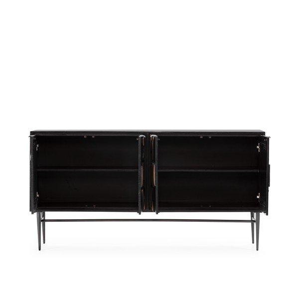 Must mangopuidust kummut 175x90x40 cm Navya - MOME-image-4