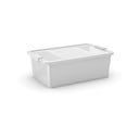 Valge kaanega hoiukast 55x35x19 cm Bi-Box M - KIS