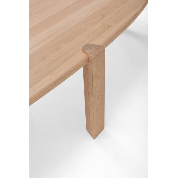 Tammepuidust diivanilaud 80x150 cm Kulin – Gazzda-image-4